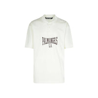 Palm Angels Polo mit College-Logo