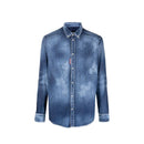 Dsquared² Denim-Hemd mit Distressed-Effekt