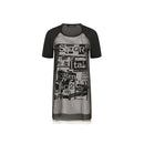 Dsquared² Bedrucktes Minikleid aus Seide
