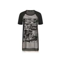 Dsquared² Bedrucktes Minikleid aus Seide
