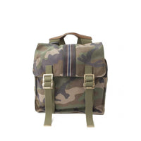 Valentino Militärischer Canvas-Rucksack