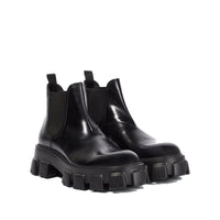 Prada Monolith Lederstiefel