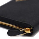 Prada Leder-Logo-Geldbörse