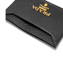 Prada Logo-Leder-Kartenetui