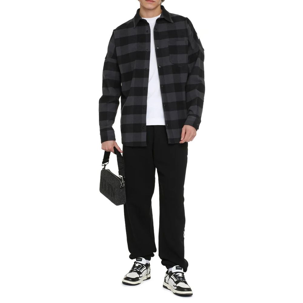 Palm Angels Logo-Baumwoll-Overshirt