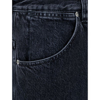 Gucci Weit geschnittene Denim-Jeans