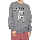 Versace Sweatshirt aus Baumwolle mit Rundhalsausschnitt