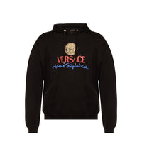 Versace Logo-Sweatshirt mit Kapuze