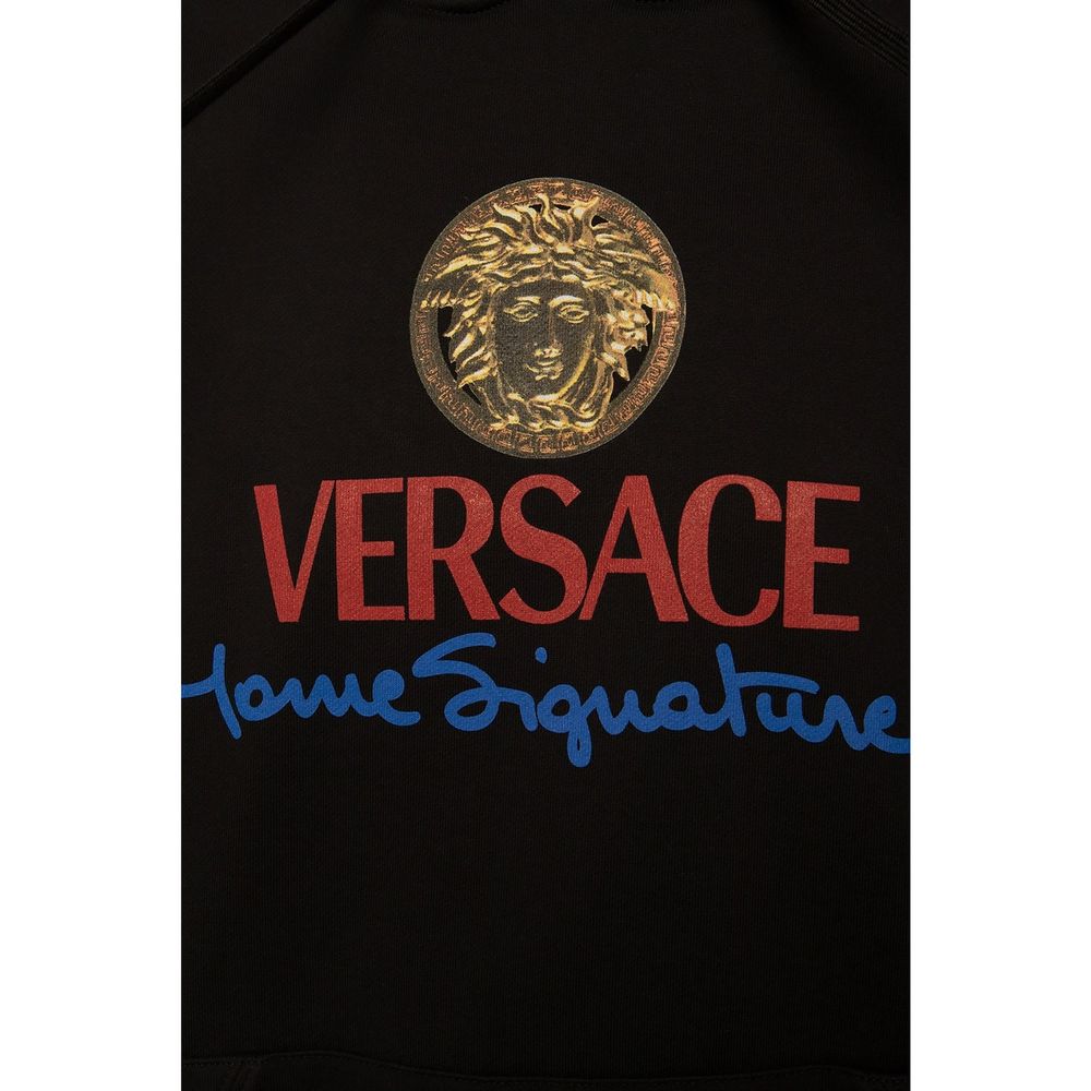 Versace Logo-Sweatshirt mit Kapuze