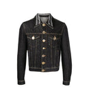 Versace Denim-Jacke mit Medusa-Motiv