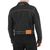 Versace Denim-Jacke mit Medusa-Motiv