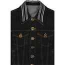 Versace Denim-Jacke mit Medusa-Motiv