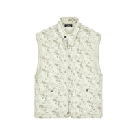 Stone Island Bedrucktes gebürstetes Gilet
