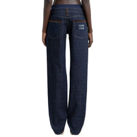 Miu Miu Denim-Jeans mit Paspelierung