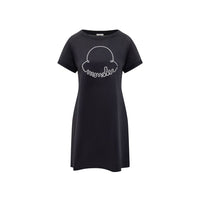 Moncler Logo-Minikleid aus Baumwolle