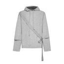 Off-White Sweatshirt aus Wolle