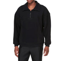 Saint Laurent Baumwoll-Fleece-Sweatshirt