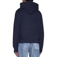 Saint Laurent Sweatshirt mit Kapuze aus Baumwolle