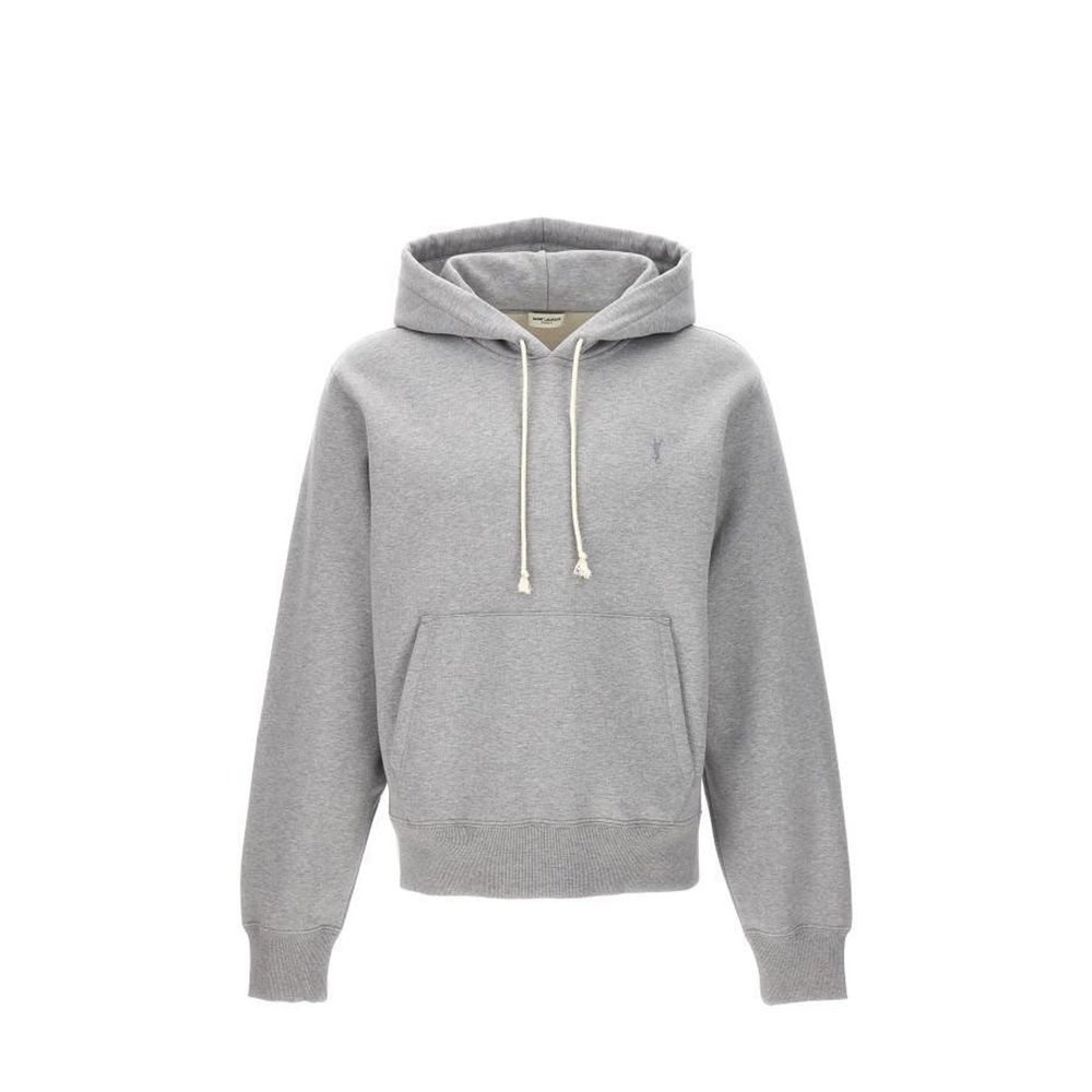Saint Laurent Sweatshirt aus Baumwolle mit Kapuze