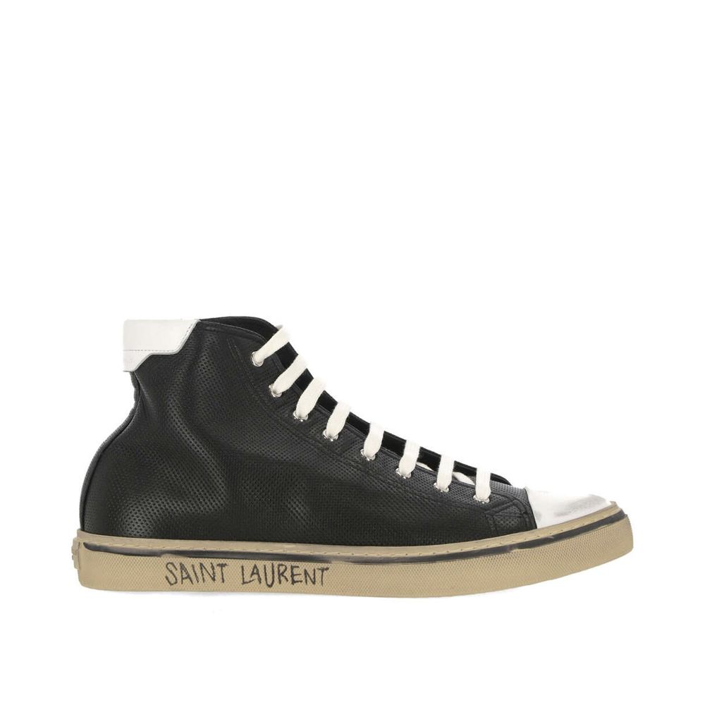 Saint Laurent Malibu Leder Turnschuhe