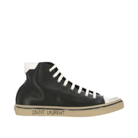 Saint Laurent Malibu Leder Turnschuhe