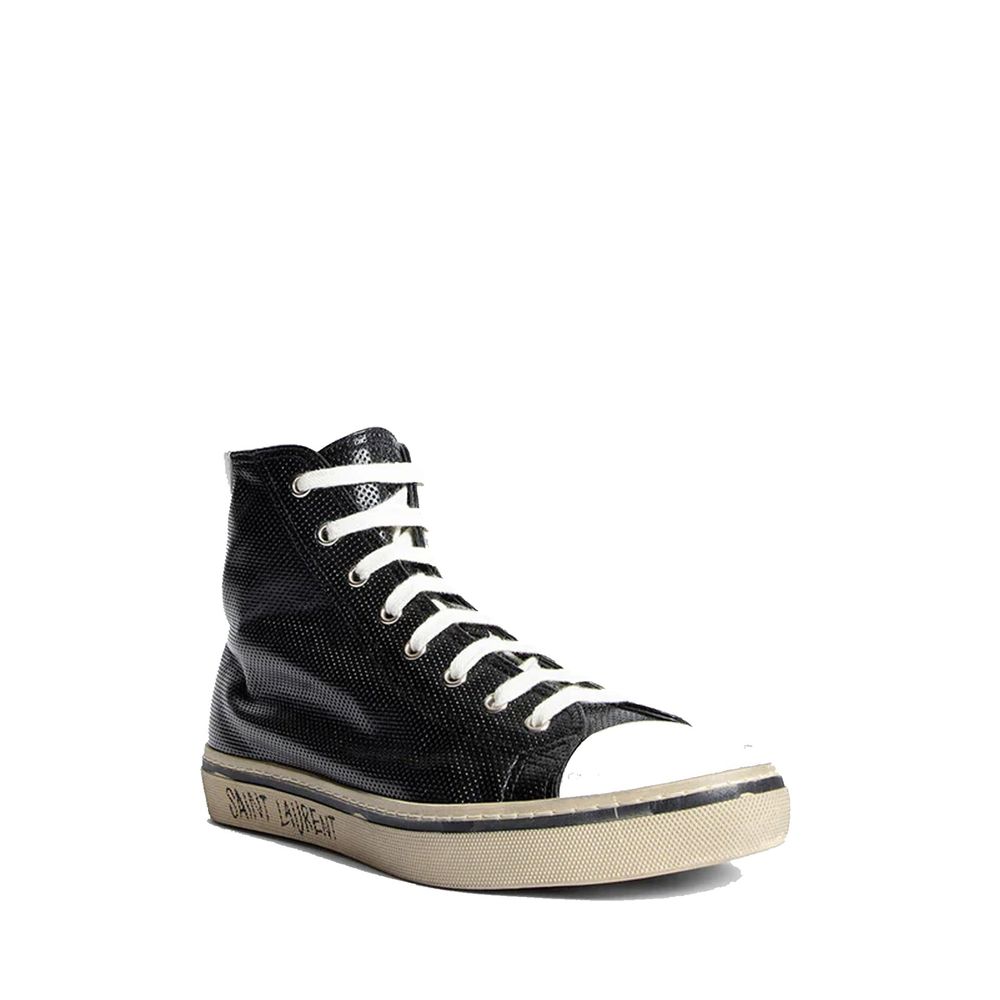 Saint Laurent Malibu Leder Turnschuhe