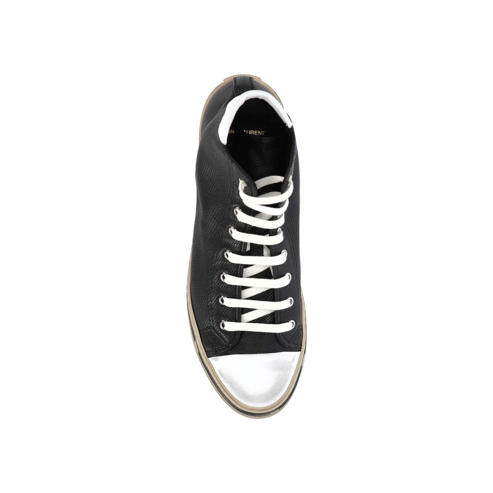 Saint Laurent Malibu Leder Turnschuhe