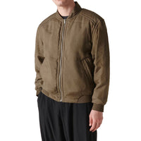 Saint Laurent Teddybär-Bomberjacke aus Twill