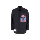 Valentino Logo-Aufnäher Shirt