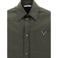 Valentino V-Logo Jacke Überhemd