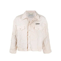 Off-White Logo Windbreaker Bomberjacke