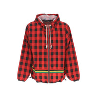 Palm Angels Karierte Windbreaker-Jacke
