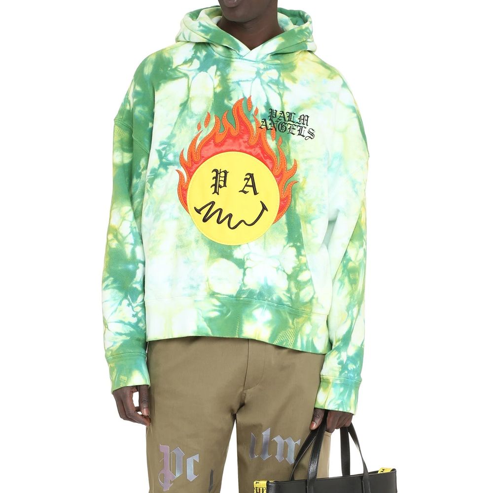 Palm Angels Kapuzenpatch-Sweatshirt