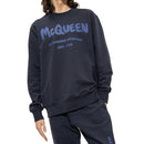 Alexander McQueen Logo-Sweatshirt aus Baumwolle