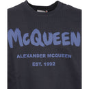 Alexander McQueen Logo-Sweatshirt aus Baumwolle