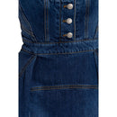 Alexander McQueen Denim-Minikleid