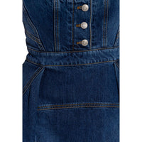 Alexander McQueen Denim-Minikleid