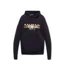 Balmain Logo-Sweatshirt mit Kapuze