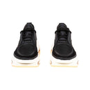Balmain Turnschuhe aus Leder und Stoff