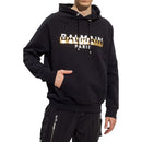 Balmain Logo-Sweatshirt mit Kapuze