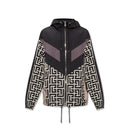 Balmain Nylon Monogramm Jacke