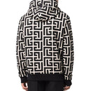 Balmain Sweatshirt mit Monogramm und Kapuze