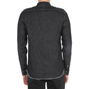 Balmain Baumwoll-Denim-Hemd