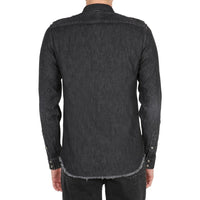 Balmain Baumwoll-Denim-Hemd