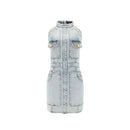 Balmain Denim-Minikleid