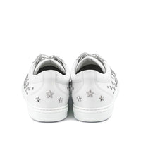 Jimmy Choo Cash Star Leder Turnschuhe