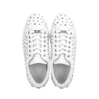 Jimmy Choo Cash Star Leder Turnschuhe