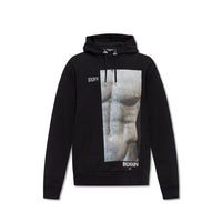 Balmain Baumwoll-Kapuzen-Sweatshirt