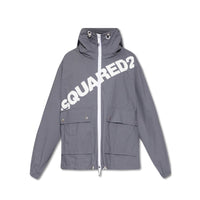 Dsquared² Logo Windbreaker mit Kapuze