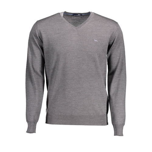 Harmont &amp; Blaine Grey Wool Sweater
